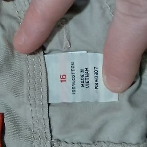 Capris by union bay size 16 beige/cream